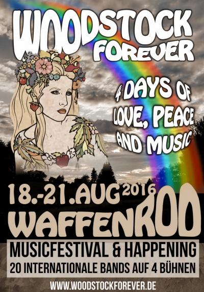 Flyer Woodstock Forever