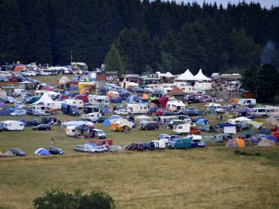 Woodstock Forever Festival 13.8.15: Zeltstadt (Foto J Elz-Fianda)