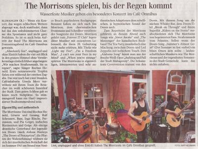 Live Café Omnibus 4.8.2016 (Aalener Nachrichteno 6.8.16)